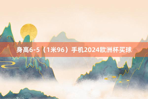 身高6-5（1米96）手机2024欧洲杯买球