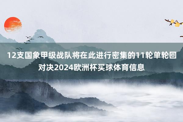 12支国象甲级战队将在此进行密集的11轮单轮回对决2024欧洲杯买球体育信息