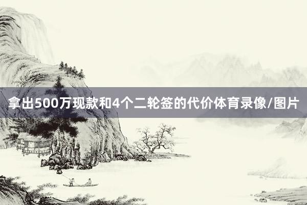 拿出500万现款和4个二轮签的代价体育录像/图片